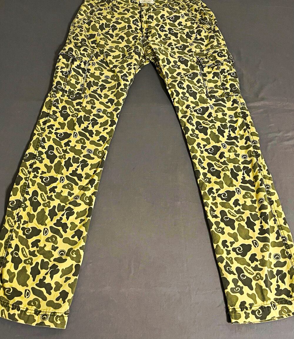Imperious Original Brand Camo Cargo Pants Mens 36x34 Cotton Twill Straight